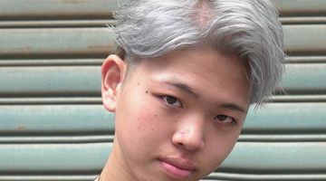 シルバーアップバング