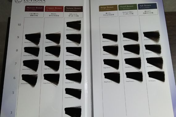 人気のカラーも再現いたします